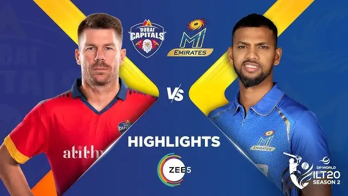 Dubai Capitals VS MI Emirates