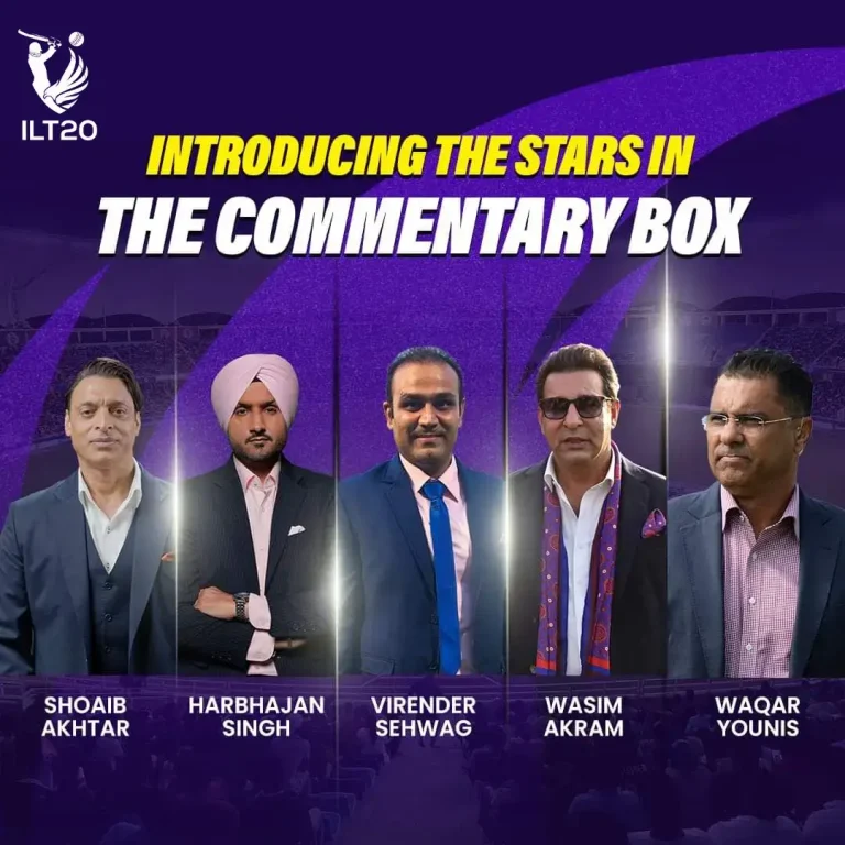 ILT20 commentary box stars