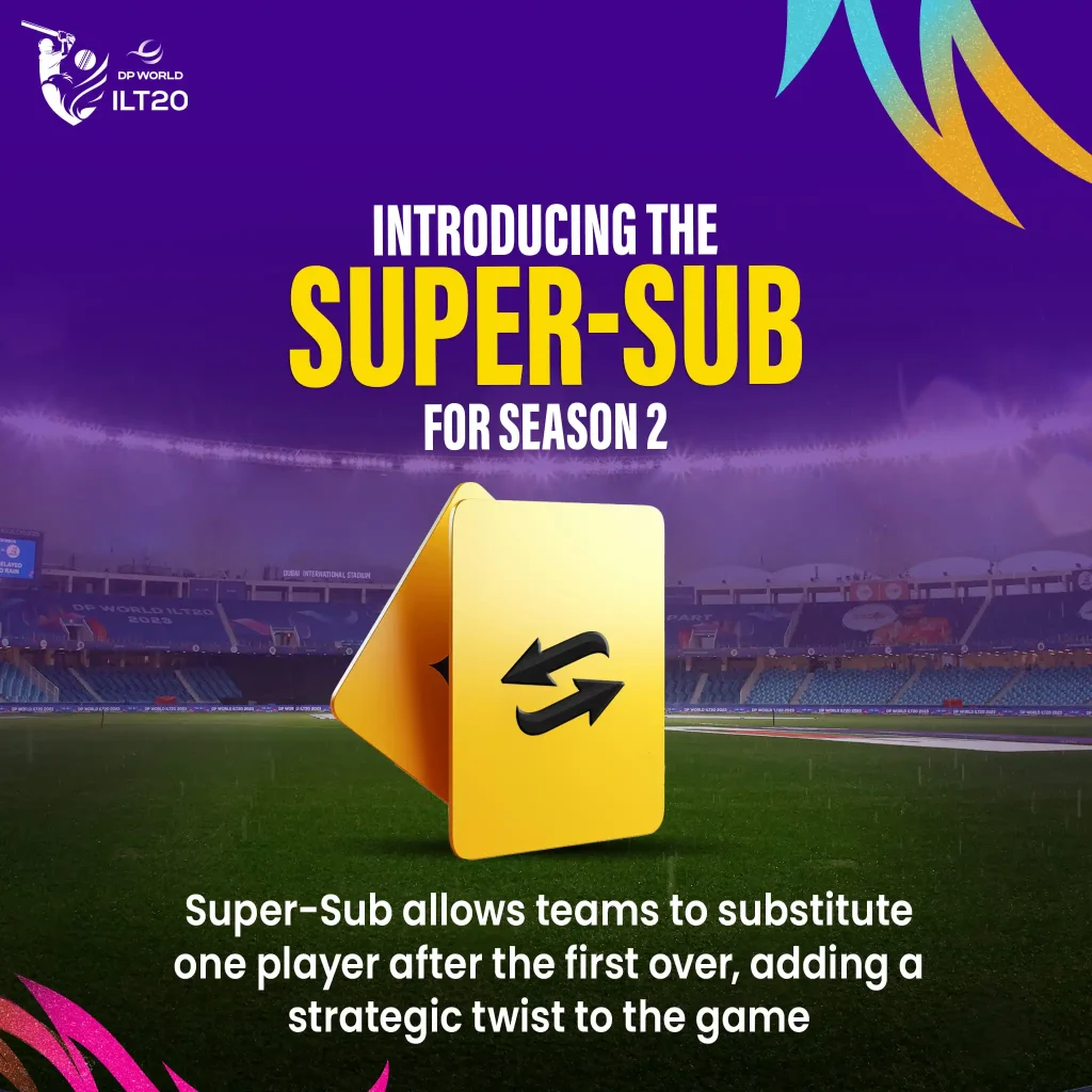 super-sub ILT20 season 2