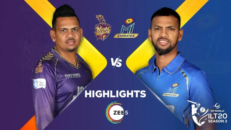 Abu Dhabi Knight Riders VS MI Emirates