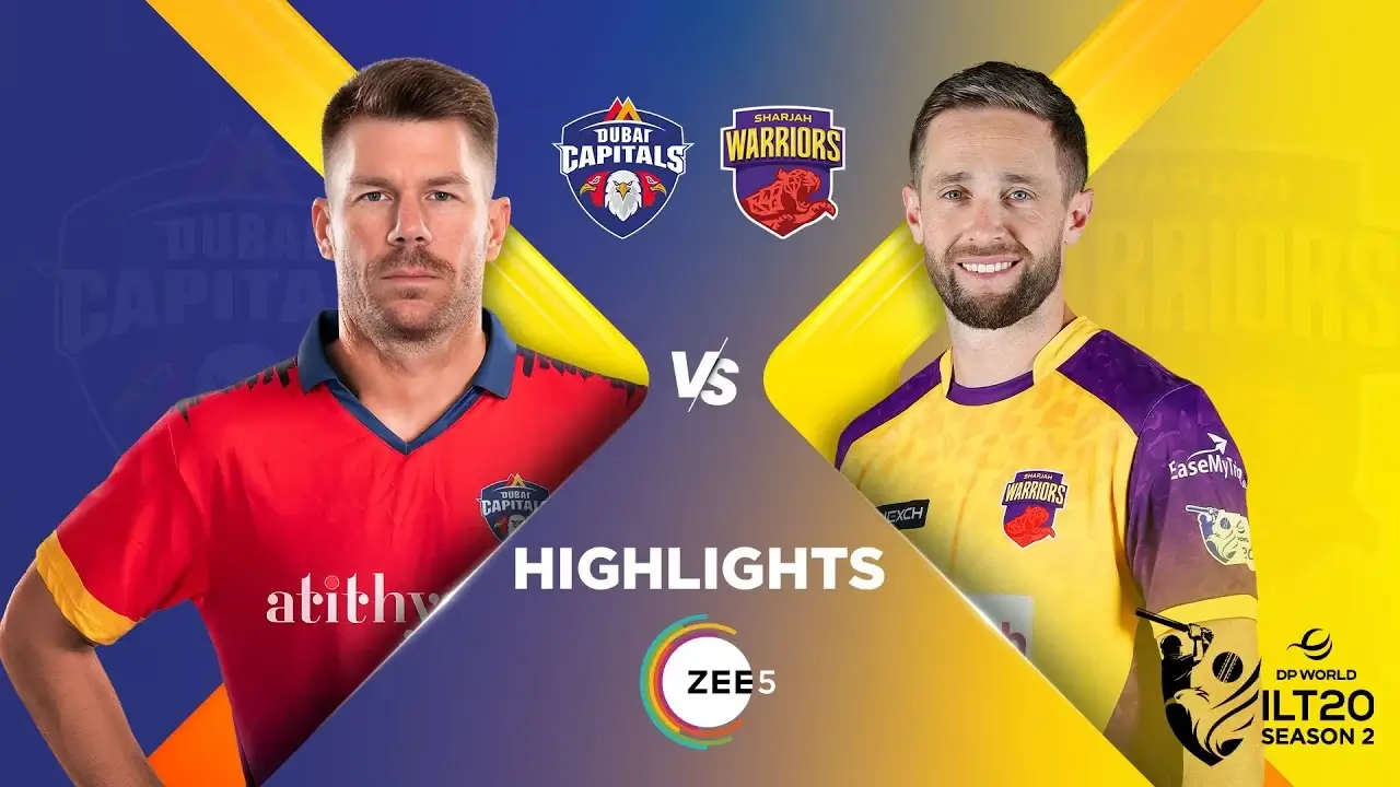 Dubai Capitals V/S Sharjah Warriors