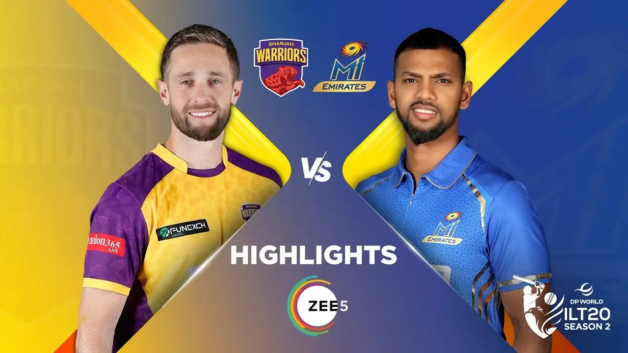 Sharjah Warriors VS MI Emirates